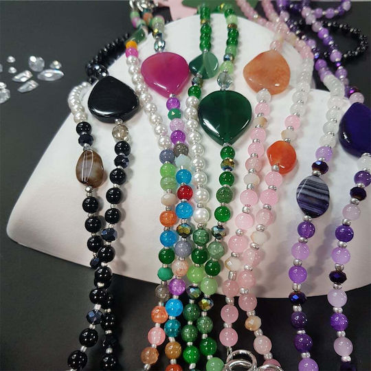 Sonique Neck Strap for Mobile Phones Multicolour 487O55