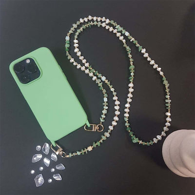 Sonique Neck Strap for Mobile Phones Green