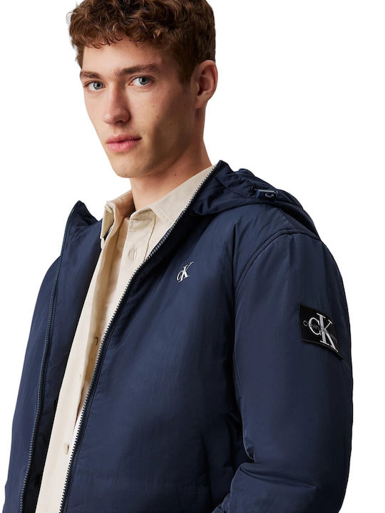 Μπουφάν Puffer Blue