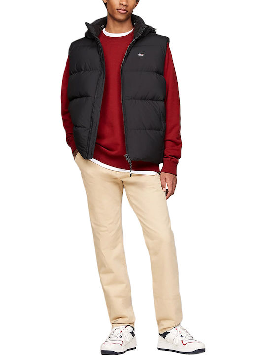 Ärmellos Winter Jacke Puffer Black