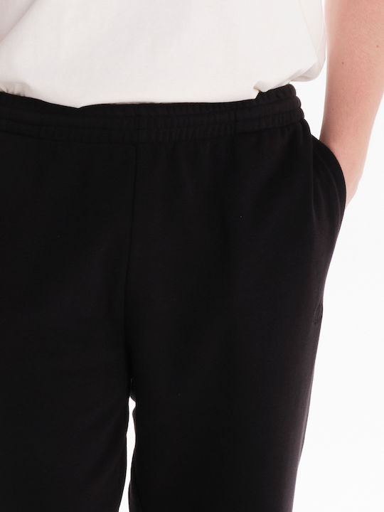 Sweatpants with Elastic Black