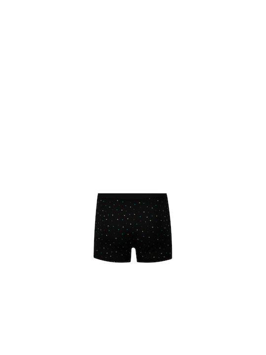 Enrico Coveri Herren Boxershorts Schwarz 1Packung