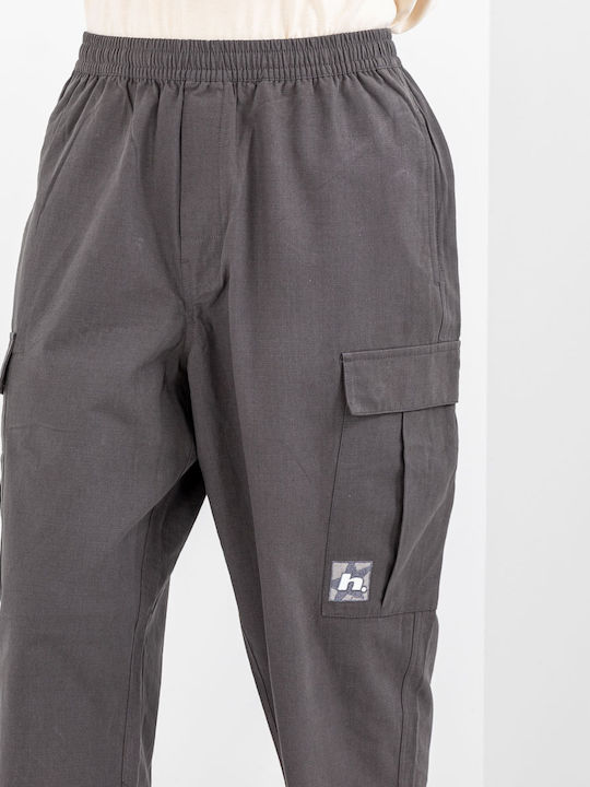 Leisure Παντελόνι Cargo Black