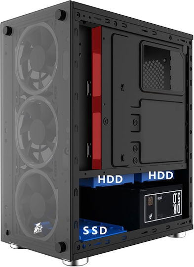 Vengeance Beast-V2 Desktop PC (Ryzen 7-5700G/32GB DDR4/1TB SSD/No OS)