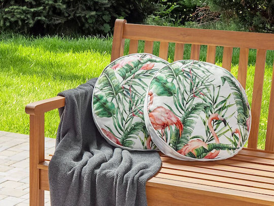 Beliani Waterproof Възглавница за Градински Стол Зелен 2бр 40x40см.
