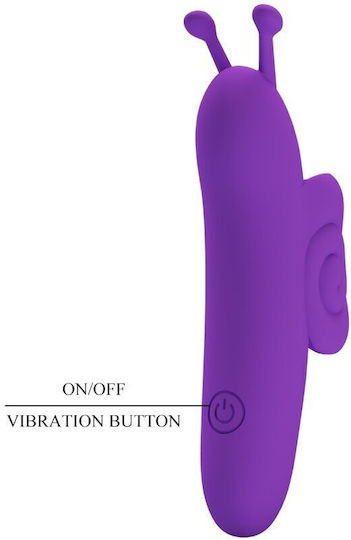 Pretty Love Snail Powerful Vibrator Finger 10cm Lila