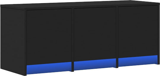 Έπιπλο Τηλεόρασης Μαύρο Μ97xΠ34xΥ40cm