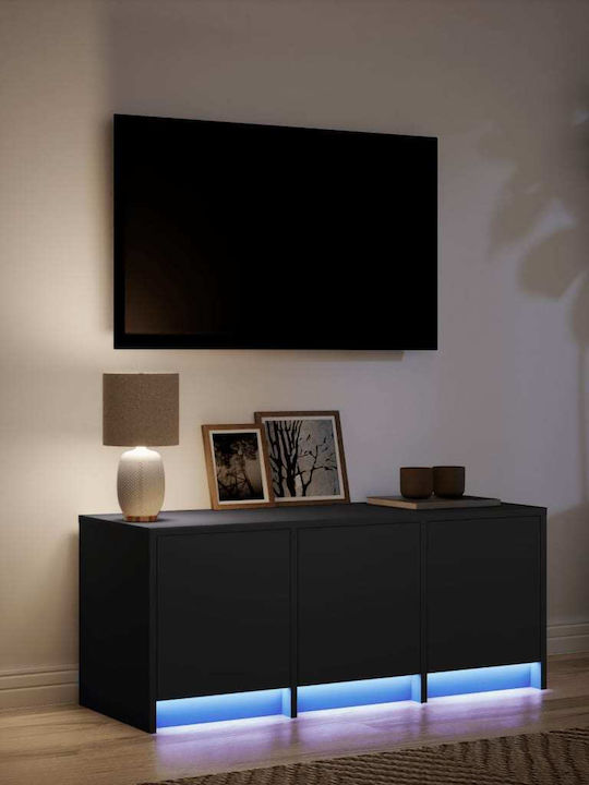 Stand TV Negru L97xA34xÎ40cm