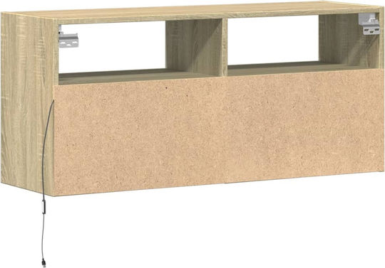 Έπιπλο Τηλεόρασης Καφέ Μ100xΠ31xΥ45cm