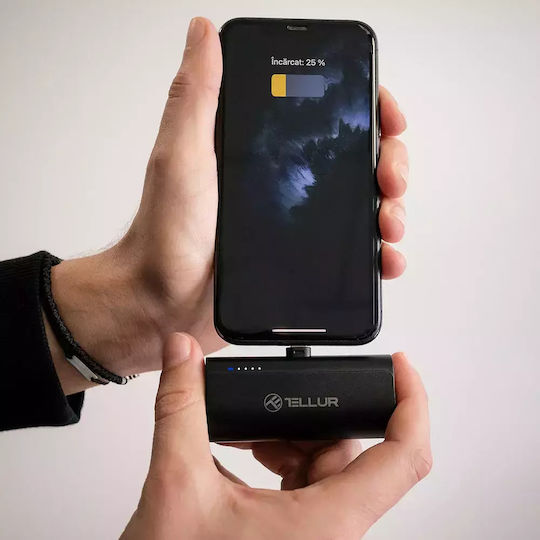 Tellur PD203 Lightning Power Bank 5000mAh Schwarz