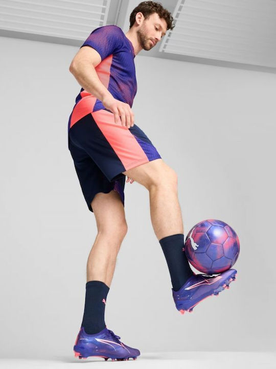 PUMA Ultra 5 Ultimate Ποδοσφαιρικά Παπούτσια με Τάπες FG Μωβ