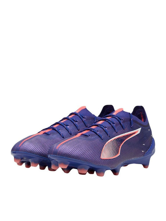PUMA Ultra 5 Ultimate Ποδοσφαιρικά Παπούτσια με Τάπες FG Μωβ