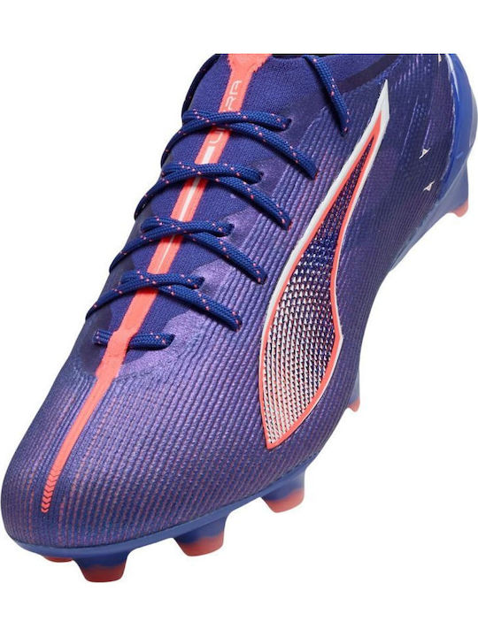 PUMA Ultra 5 Ultimate Ποδοσφαιρικά Παπούτσια με Τάπες FG Μωβ