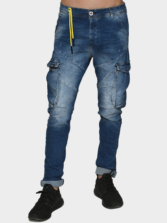 MEN'S JEANS CARGO DAMAGED PREMIUM US40A CARGO PANTS