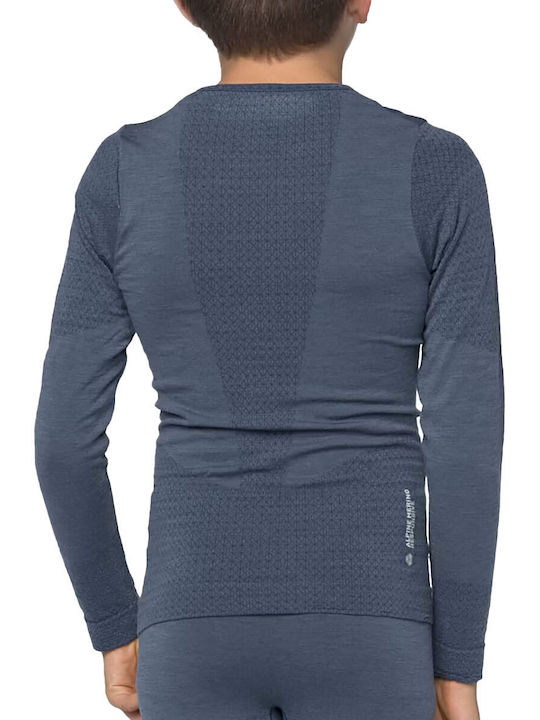 Zebru Îmbrăcăminte Termică Pentru Copii Rashguard Albastru Marin