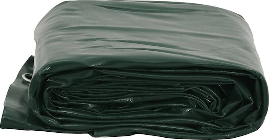 vidaXL Waterproof Tarpaulin 650gr/m² 2.5x1m. Heavy Duty Green