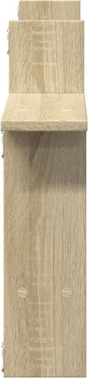 Wandregale Sonoma Eiche 2Stücke 50x12x50cm
