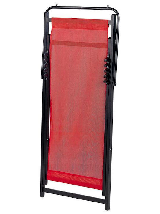 Σεζλόνγκ Ξύλινη Red 56x100x94cm
