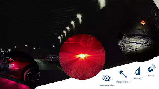 Tellur Emergency Signal & Flashlight Μαγνητικός Φακός & Σήμα Έκτακτης Ανάγκης Led
