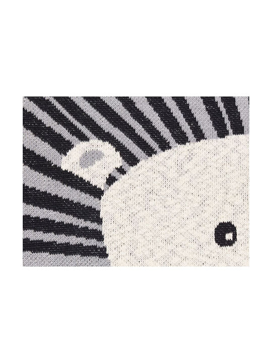 Beliani Κουβέρτα Gray 130x170εκ.