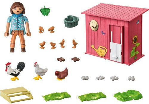Playmobil Land Familie mit Kätzchen für 4-10 Jahre