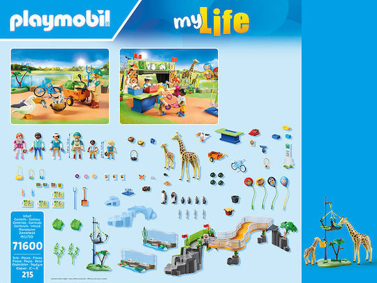 Playmobil MyLife Zoo for 4-10 years old