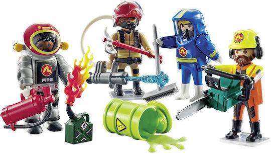 Playmobil Екшън герои Пожарна операция за 5-10 години