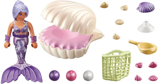 Playmobil Princess Magic Mermaid Shell of Pearls for 4-10 years old