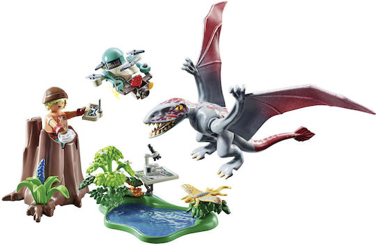 Playmobil Dinos Observing the Dimorphodon for 4-10 years old
