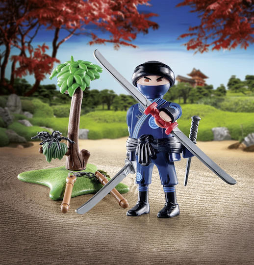 Playmobil Special Plus Νιντζα Με Εξοπλισμό Μάχης για 4-10 ετών