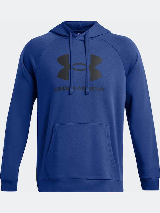 Ua Rival Sweatshirt with Blue Hood