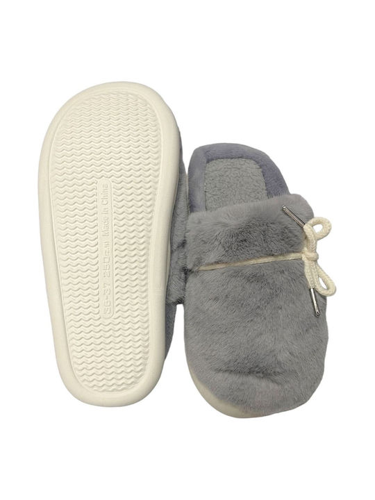 Jomix Winter Women's Slippers in Gray color