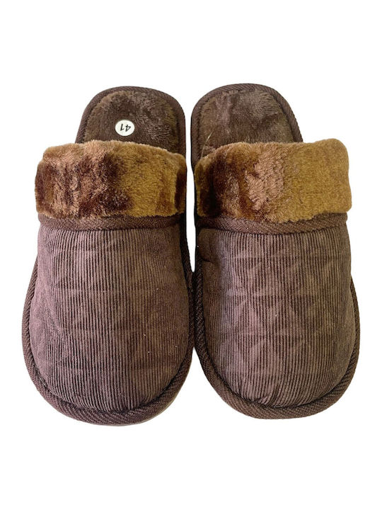 Jomix Men's Slipper Brown