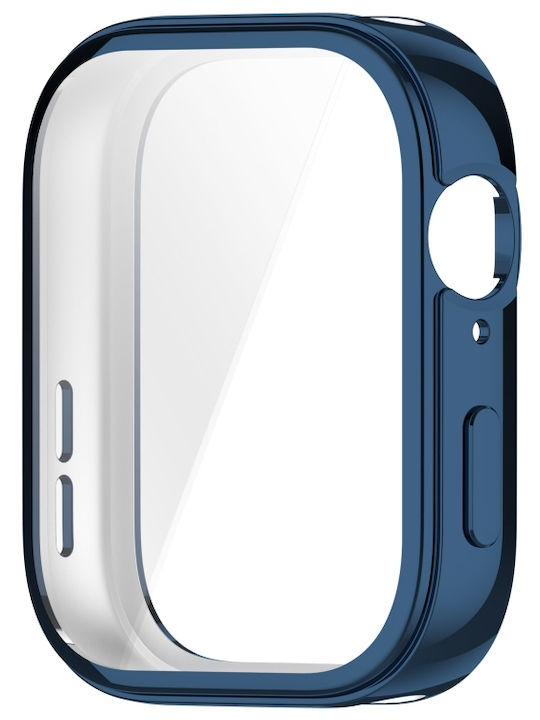 Silikonhülle in Blau Farbe für Huawei Watch Fit 3 - Huawei Uhr Fit 3 Silikonhülle in Blau Farbe für Huawei Watch Fit 3 - Huawei Uhr Fit 3