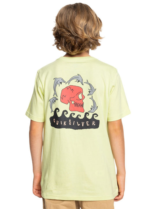 Kids' T-shirt Green Porpoises