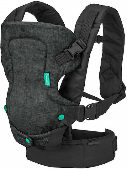 Κλασικός Μάρσιπος Baby Carrier 4 in 1 Μαύρο με Μέγιστο Βάρος 15kg