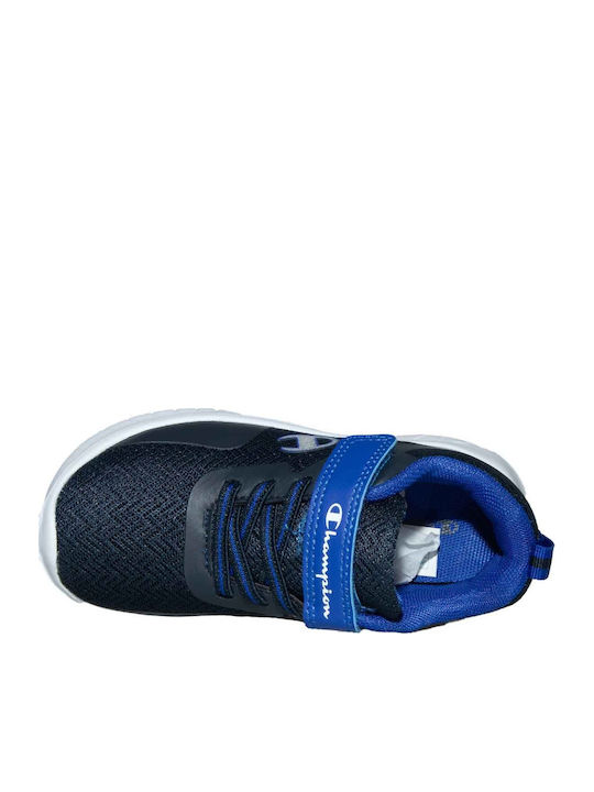 Softy Evolve Low Cut K Αθλητικά Παιδικά Παπούτσια Running με Σκρατς Μπλε