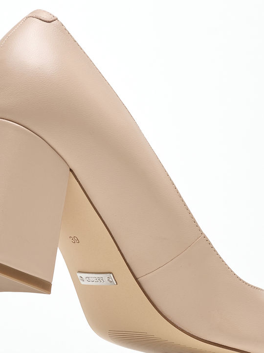 Leather Pink Heels Varlay2