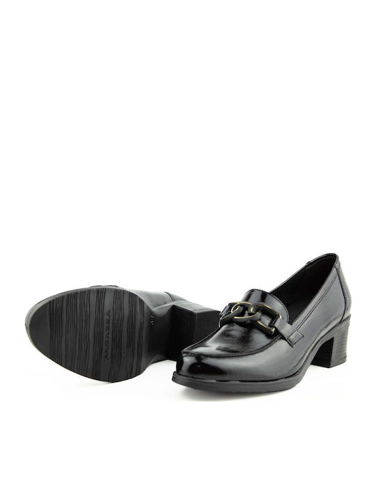 Patent Leather Black Heels