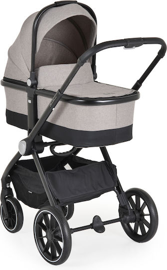 Cangaroo Christiano Verstellbar 3 in 1 Baby Kinderwagen Geeignet für Neugeborene Beige 15kg