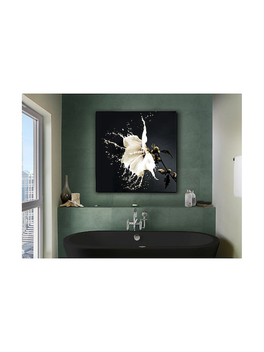 Splash Πίνακας Γυάλινος 100x100cm