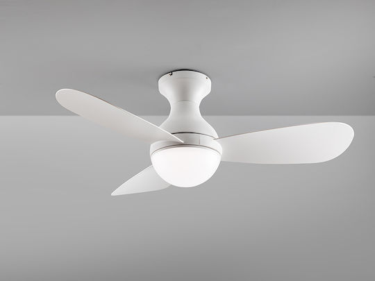 Vito Ανεμιστήρας Οροφής 117cm με Φως Λευκός