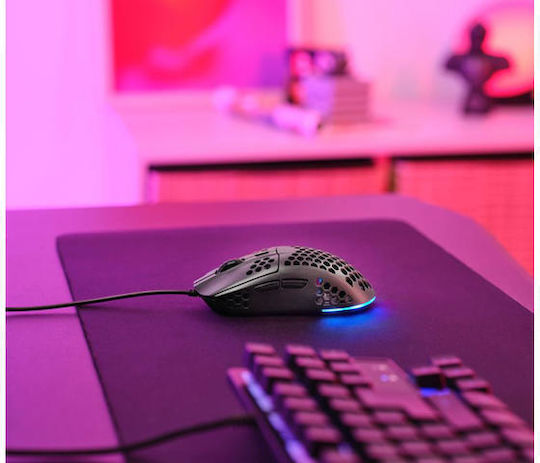 Trust GXT 928 Helox RGB Gaming Gaming Maus 6400 DPI Schwarz
