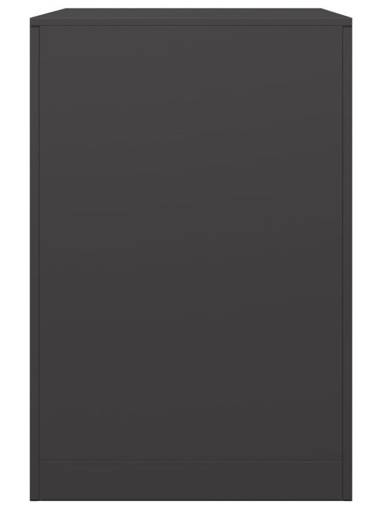 vidaXL Metallisch Regal Holzlagerung 60x40x60cm