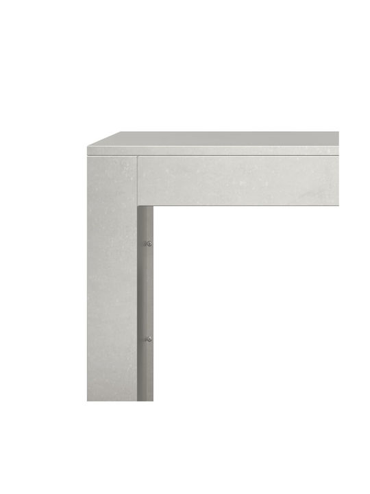vidaXL Metallisch Regal Holzlagerung 100x40x80cm
