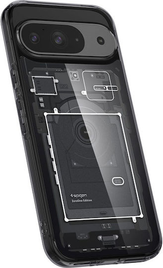Spigen Ultra Hybrid Umschlag Rückseite Kunststoff 2mm Schwarz (Google Pixel 9 / 9 Pro)