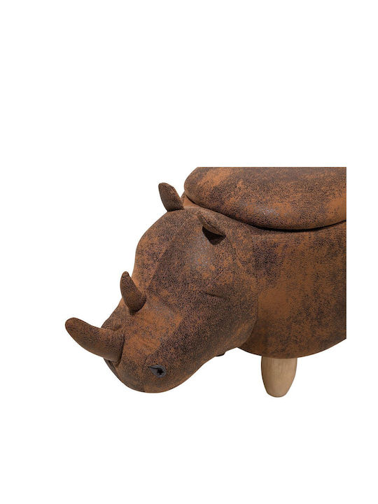 Παιδικό Σκαμπό Rhino Καφέ