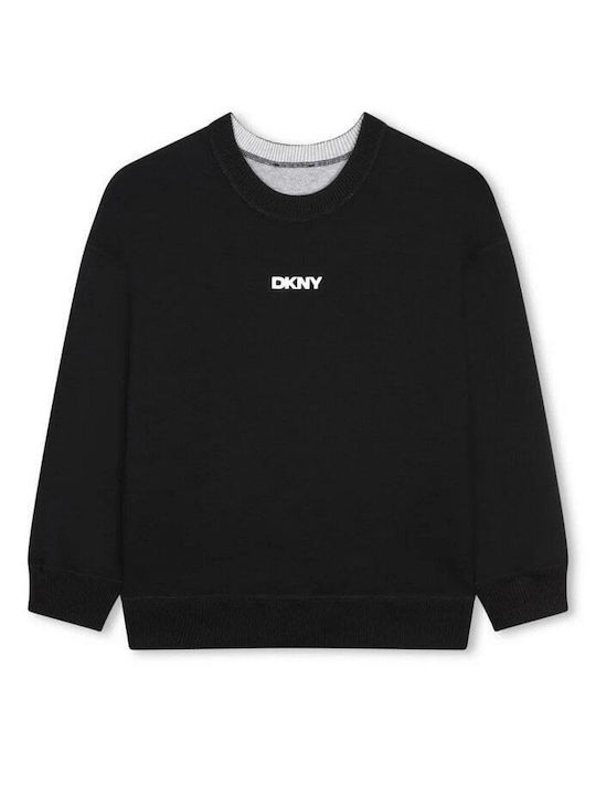 DKNY Hanorac pentru copii Negru