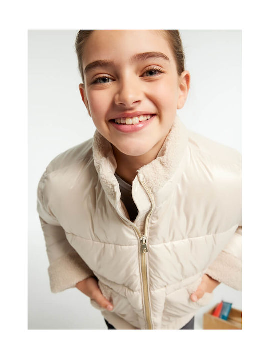 Mayoral Kids Casual Jacket Off White