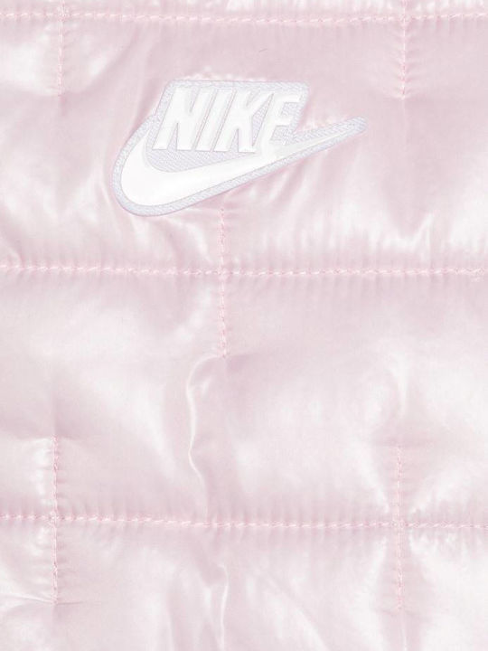 Παιδικό Αθλητικό Μπουφάν με Κουκούλα Pink Foam Positive Quilting